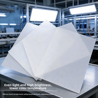 Meilleure Vente DSX-06 Feuille Diffuseur PC Simple/Double Face Mat Réflexion Diffuse Épaisseur 2mm Blanc Laiteux Taille Standard 1220x2440mm