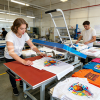 Presse à chaud grand format 80x100cm à prix d'usine – Stock PH, entrepôts de Manille, Davao, Cebu – Pour T-shirts, tissus, DTF, sublimation