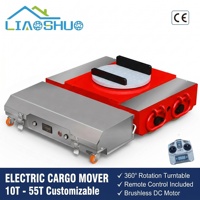 En stock, prix compétitif, chariot de transport électrique pour machines, capacité 10, 20, 30 tonnes, plateau tournant en acier, camion-citerne électrique d'usine