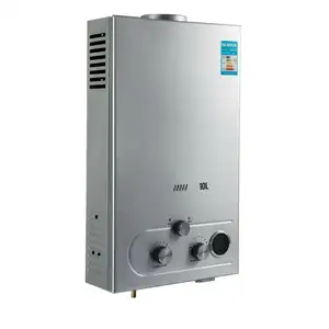 Versandfertiger silberner Gasboiler 10 L Wohnmobilheizung 2800 PA Lpg Gas-Geezer