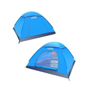 Tente de camping familiale pour adultes et enfants, entièrement automatique et pliable, à bas prix pour les voyages, la randonnée et le camping en plein air - Product Image 2