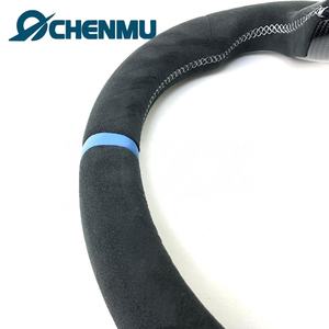 พวงมาลัยหนังคาร์บอนไฟเบอร์สำหรับอัพเกรดอะไหล่รถยนต์ ฟอร์ด มัสแตง จีที <span class=keywords><strong>500</strong></span> 350 ปี <span class=keywords><strong>2005</strong></span> 2006 2012 2016 2017 2018 2019 - Product Image 6