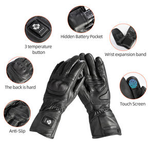 Guanti riscaldati con regolatore di temperatura batteria batteria ricaricabile guanti termo batteria guanti interni riscaldati - Product Image 5
