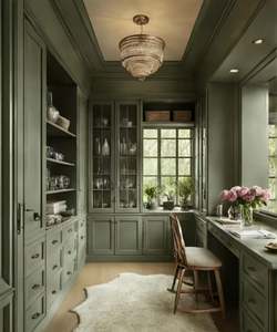 Armoire sur mesure de style rétro américain haut de gamme, dressing, chambre à coucher - Product Image 3