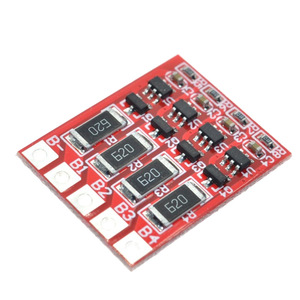 Placa de Equilibrio para Baterías LiFePO4 de 4S 12.8V, Circuito de Carga y Ecualización para Sistemas de Gestión de Baterías - Product Image 1