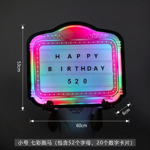 Presentador de Botellas con Tablero de Mensajes Personalizado, Letrero LED con Letras, Luces para Discotecas - Product Image 3
