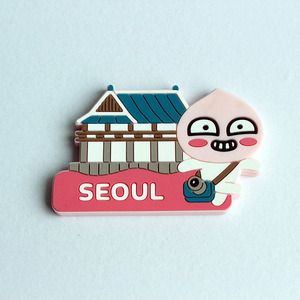 Série PVC de haute qualité promotionnelle Souvenir personnalisé aimant de réfrigérateur en caoutchouc 3D 2D souple Pvc aimants de réfrigérateur autocollant magnétique - Product Image 4