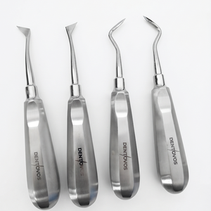 Élévateurs dentaires Cryer Droit et Gauche, Paire Premium en Acier Inoxydable 420 Poli Mat, Revêtement Plasma - Product Image 5
