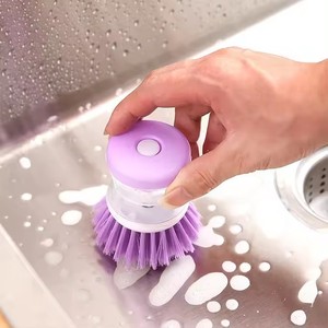 Sunshine 2025 Durable PP Material Kitchen Cleaning <b>Brush</b> Set Comfortable Handle Dish <b>Scrubbing</b> <b>Brushes</b> Handmade Style - Product Image 3