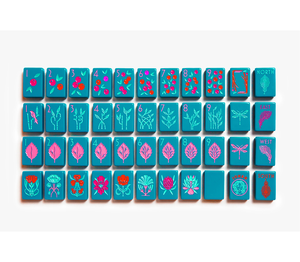 Oferta Especial: Juego de Mahjong Americano Moderno y Lujoso de 4 Niveles en Azul, 160 Fichas Acrílicas Ecológicas, Juego Familiar <span class=keywords><strong>para</strong></span> Niños, Ideal <span class=keywords><strong>para</strong></span> Fiestas y Días Festivos - Product Image 4