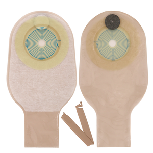 Risen med Hot Selling Ileostomie beutel mit Clip <span class=keywords><strong>Medical</strong></span> Sterile Kolos tomie beutel Vlies-undurchsichtige Tasche - Product Image 2