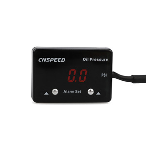 Medidor de Presión de Aceite Digital CNSPEED 0-8 BAR con Pantalla de Luz Roja y Azul, Universal para Automóvil, 12V - Product Image 1
