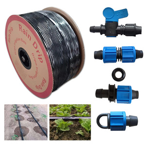 Tarımsal damla sulama sulama sistemi su tasarrufu içinde düz emitör ile 16mm damla sulama bandı - Product Image 2