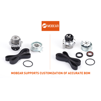 Kit de courroie de distribution avec pompe à eau pour PEUGEOT PARTNER Box VKMC03259 1609525680 Jeu de courroie de distribution Poulie tendeur 0831V4S1