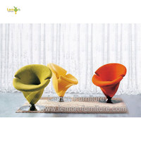 Chaise de loisirs en forme de fleur à succès pour le salon