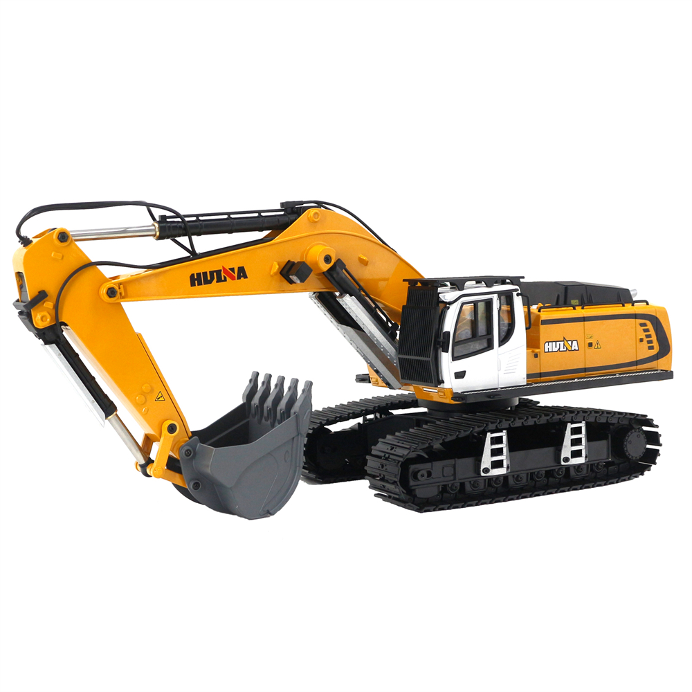 HUTNA RC Excavator 1/14スケール Amazon.com: HUINA 1594 RC Excavators for Adults Metal 1:14