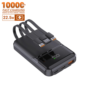 โรงงาน HYTO ผลิตพาวเวอร์แบงค์แบบกำหนดเอง ความจุ 10000mAh รองรับ PD 22.5W ช่องเสียบ USB C พร้อมสายในตัว ชาร์จเร็ว พกพาสะดวก - Product Image 1
