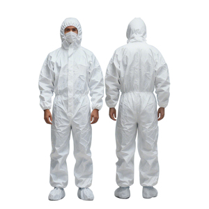 일회용 Pe 방수 레벨 B 보호 커버 통기성 미세 다공성 세트 - Product Image 3