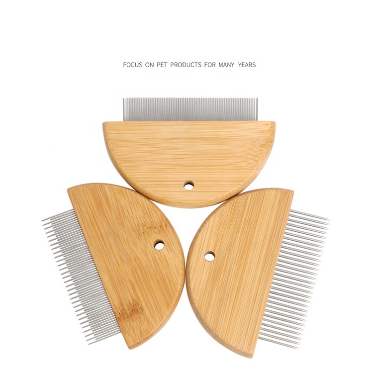 Self Cleaning Slicker Brush Gently Removes Loose Undercoat Mats and Tangled Hair