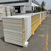 Vente directe d'usine en Chine, panneau mural sandwich extérieur en mousse de polyuréthane PIR PU ignifuge de 20 mm