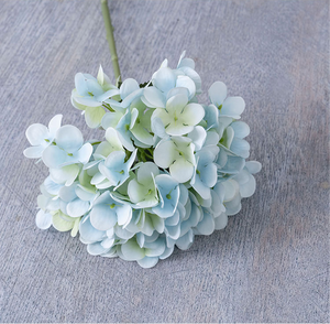زهور الهيدرانجيا الاصطناعية على شكل ماكارون، نباتات في أواني للديكور، زهور اصطناعية بالجملة لتزيين حفلات الزفاف - Product Image 5