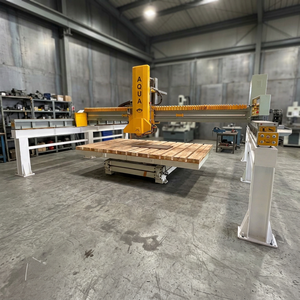 เครื่องเราเตอร์ CNC อุตสาหกรรม ขนาด 1500 มม. เครื่องตัดหิน 20 แรงม้า ใบมีดเดี่ยวสำหรับตัดแผ่นหิน - Product Image 1