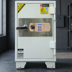 <b>Portable</b> Fireproof Hotel Safe WELKO HS42 CU with Key <b>Lock</b> for Laptop 15.6 Inch - Product Image 3