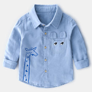 เสื้อเชิ้ตแขนยาวลำลองลายการ์ตูนสำหรับเด็กผู้ชายจากร้านขายส่งออนไลน์ - Product Image 5