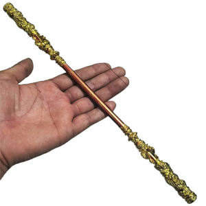 Hot Sell 35 cm Legierung Schwarz Mythos Sonne Wukong Stick Waffe Sun Wukongs Golden Cudgel Jin Gu Bang Metal Crafts - Product Image 3