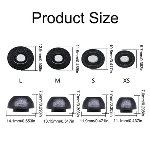 Pour <span class=keywords><strong>Airpods</strong></span> Pro <span class=keywords><strong>3</strong></span> <span class=keywords><strong>embouts</strong></span> en mousse à rebond lent bouchons d'oreille antibruit <span class=keywords><strong>embouts</strong></span> en mousse à mémoire de forme adaptés à l'étui de charge - Product Image 5