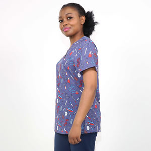 Uniforme de Hospital FUXIN FUYI Ecológico para Mujer de Talla Grande, Modelo TSPL21SCT015F - Product Image 2