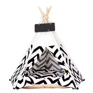 Tragbares Waschbares Holz-Hundebett Innen-Welpenhaus Outdoor Faltbares Hunde-Haustier-Zelt Günstiges Hundehaus für Innenräume - Product Image 6