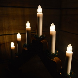 E10 C6 8-55v0. 2w LED topkerzen riffelkerzen spitzkerzen ersatz lichterkette - Product Image 6