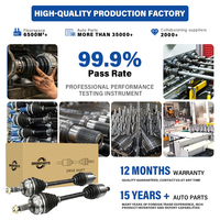 Pièces automobiles, arbre de transmission, 39100-JA00A, assemblage de joint homocinétique pour Nissan