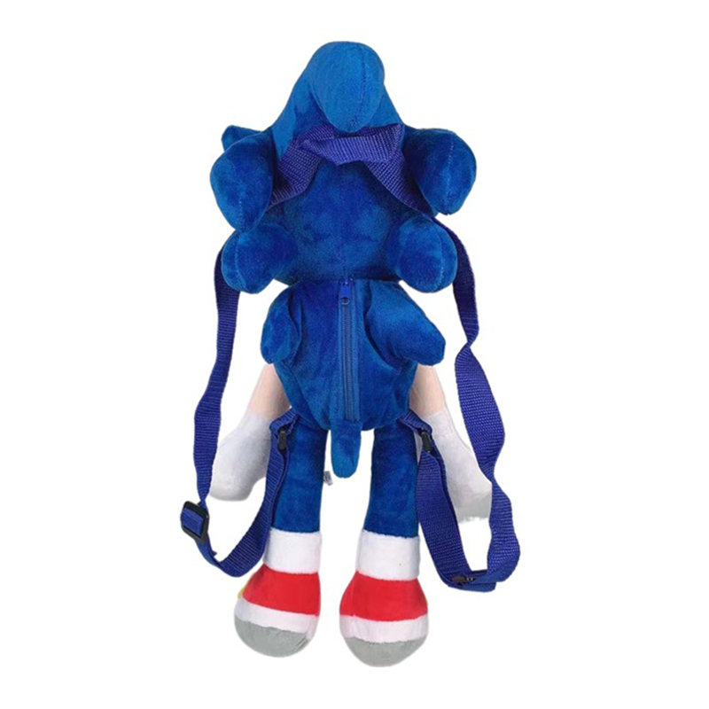 Плюшевый Рюкзак Sonic Bags, мягкий рюкзак с регулируемыми лямками M3163