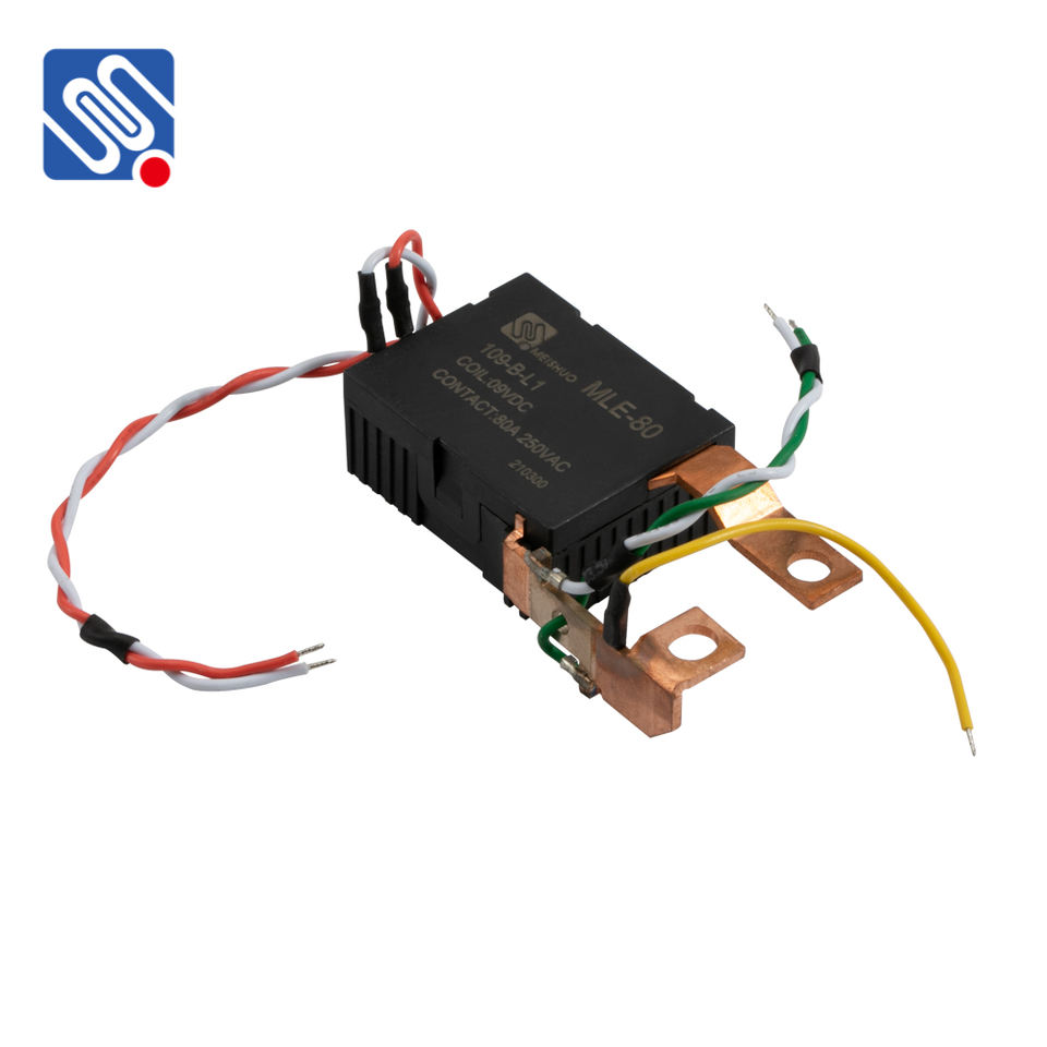 Meishuo MLE 60A 80A 250VAC Smart Meter Relay Miniature Magnetic Latching Automatic Relay Sealed Protection Fast Shipping