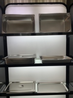 JinZe China Fabrik Hochleistungs-Edelstahl-Gastronormbehälter im europäischen Stil, perforiert, für Hotels, volle Größe, Dampftischbehälter 1/1, Anti-Jam