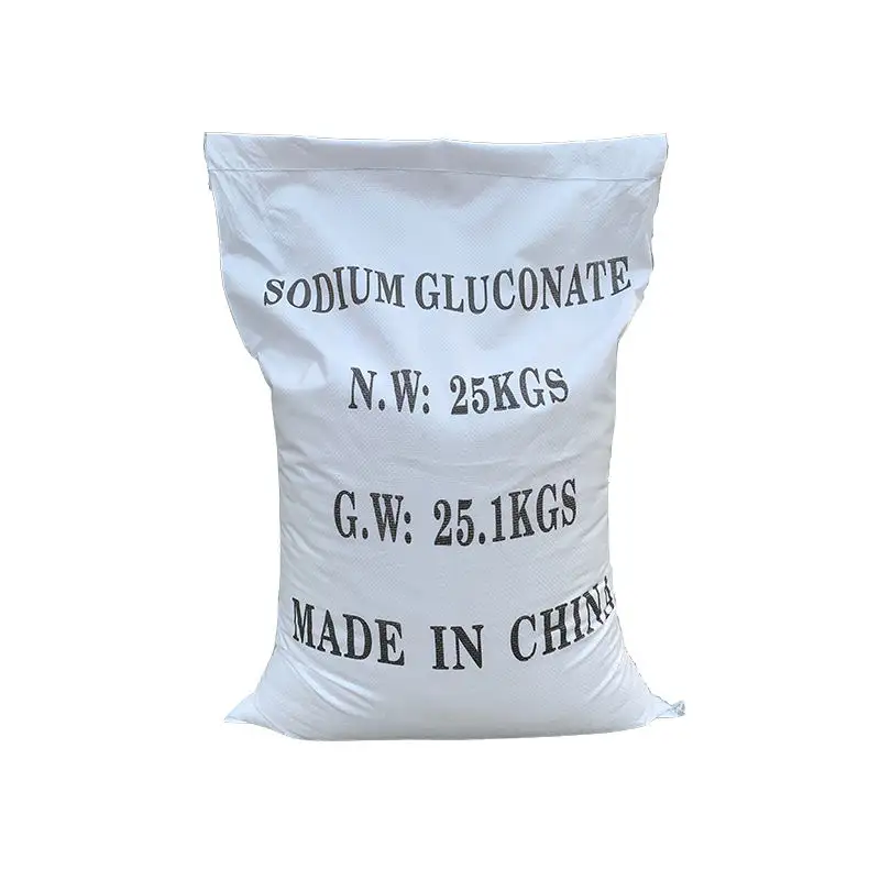 Poudre de gluconate de sodium de haute pureté d'additif concret de vente chaude