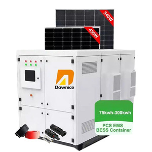 Sistema de Almacenamiento de Energía Comercial Híbrido Solar Trifásico Dawnice de 30kw, 50kw, 100kw, 500kw, 300kwh, 100kwh con Batería - Product Image 2