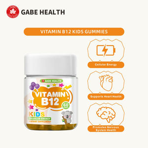 Gummies de vitamine B12 personnalisées en vrac pour enfants, à base de pectine végétalienne, complément alimentaire pour stimuler la concentration quotidienne et le développement nerveux des écoliers et adolescents - Product Image 3