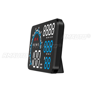 จอแสดงผลบนกระจกหน้ารถ G11 HUD พร้อมมาตรวัดความเร็ว GPS และระบบเตือนความเร็วเกินกำหนด สำหรับอุปกรณ์เสริมรถยนต์น้ำมันไฟฟ้าไฮบริดทั่วไป - Product Image 3