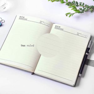 High Quality A5 PU Leather Hardcover Journal Notebook Thermal Binding 100 Sheets Magnetic Closure Embossed Logo Digital Printing - Product Image 2