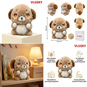 Juguetes de Peluche con IA para Niños, Gemini ChatGPT, Diálogo por Voz, Pantalla LED, Ojos con Interacción Emocional, Juguete Educativo para Abrazar y Aprender Idiomas - Product Image 6