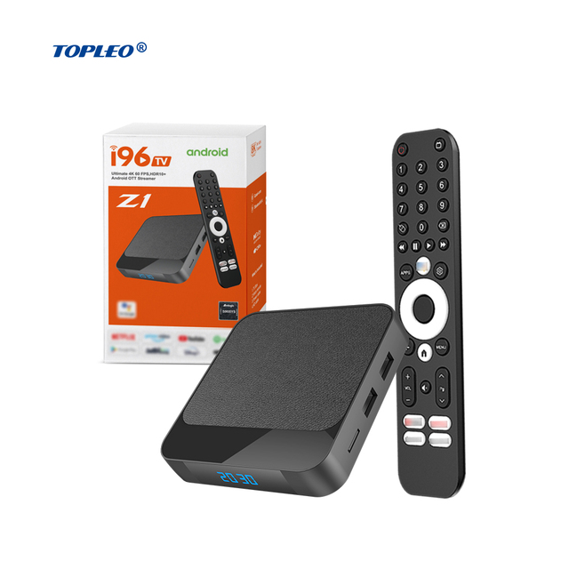 Topleo I96 Tv Box Amlogic S905y5 Internet International Free Channels Smart Android 14 4gb Ram 4k Smart Tv Box