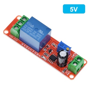 NE555 zamanlayıcı anahtarı ayarlanabilir modülü zaman geciktirme rölesi modülü DC 5V / 12V gecikme bağlantı/bağlantı röle kalkanı <span class=keywords><strong>arduino</strong></span> için - Product Image 5
