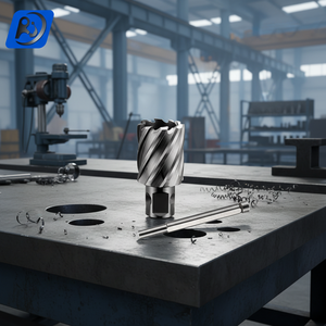 Machine de découpe de noyaux magnétiques HSS TREPANNING DRILL pour métaux, à base de fabrication industrielle - Product Image 1