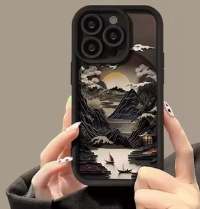 Wholesale Popular Design Splicing Grid love Heart Shockproof Phone <strong>Case</strong> for iPhone 16 15 17 Pro Max 14 13 12 11 Pro <strong>Phon</strong> Cover - Product Image 2