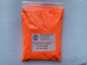 Polvo de Pigmento Fluorescente Naranja Neón - Alta Visibilidad <span class=keywords><strong>para</strong></span> <span class=keywords><strong>Ropa</strong></span> de Seguridad, Equipos Deportivos y Tintas Publicitarias - Product Image 2