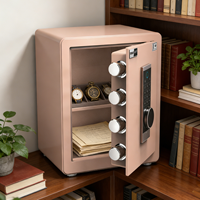 Coffre-fort électronique H45 avec empreinte digitale et mot de passe, mini, anti-effraction, pour bureau, école, banque, hôpital