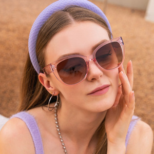 <span class=keywords><strong>Lunettes</strong></span> de soleil Boyarn surdimensionnées œil de chat <span class=keywords><strong>2022</strong></span> Nouveauté Femmes Hommes <span class=keywords><strong>Lunettes</strong></span> de soleil dégradées thé Tendances Grandes montures <span class=keywords><strong>Lunettes</strong></span> de soleil UV400 Oculos - Product Image 2